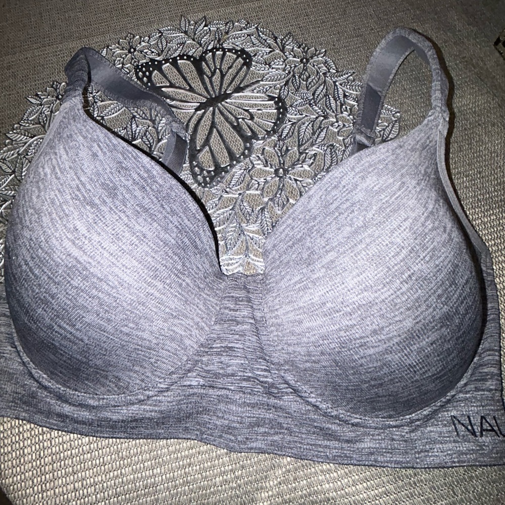Nautica Heather Gray Wireless T-Shirt Bra